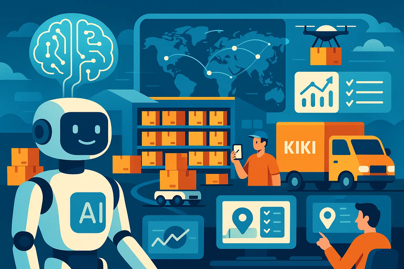 The Transformative Impact of Artificial Intelligence in Modern Logistics